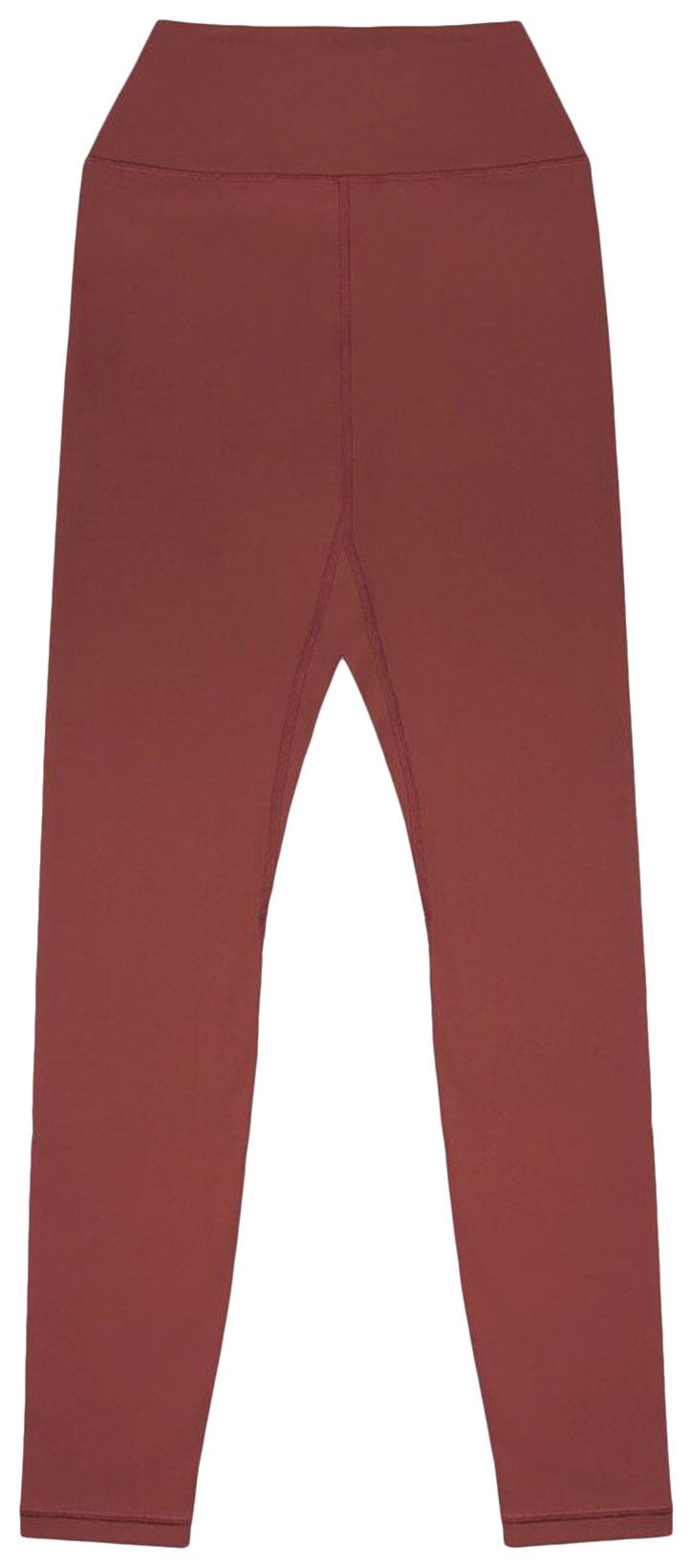 Sporty  Rich Runner Script High Waisted Legging Maroon