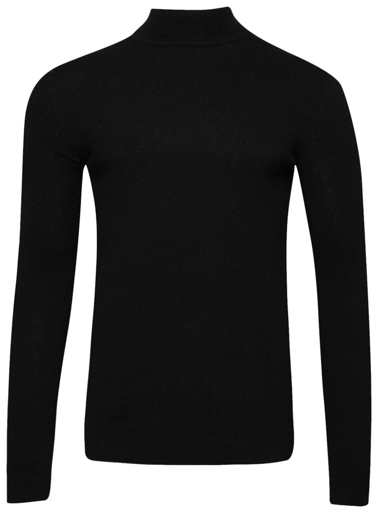 Rick Owens Maglia Turtleneck Black