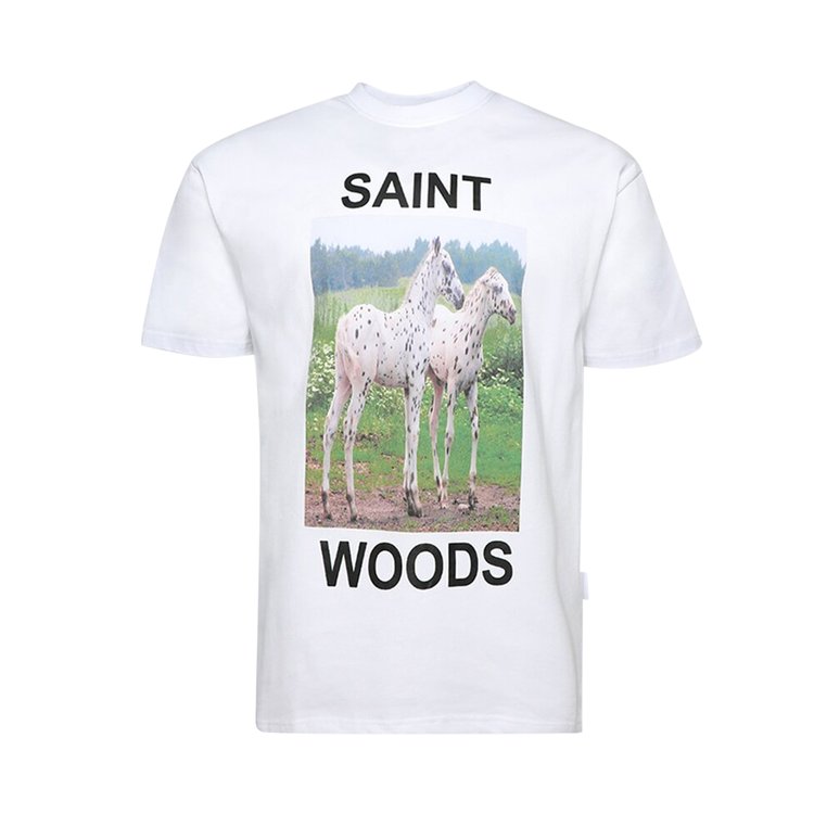 Saintwoods Horse Tee 'White'