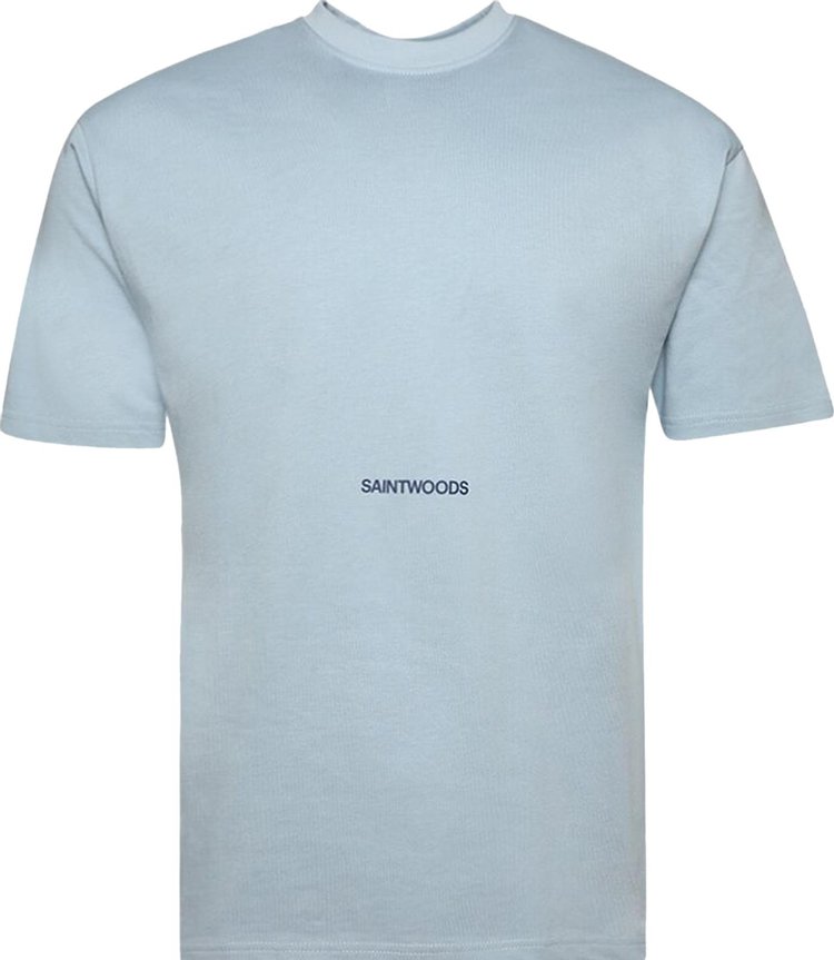 Saintwoods Logo Tee 'Blue'