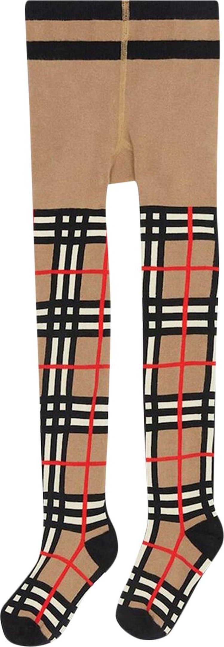 Burberry Kids Teen Tights Archive Beige