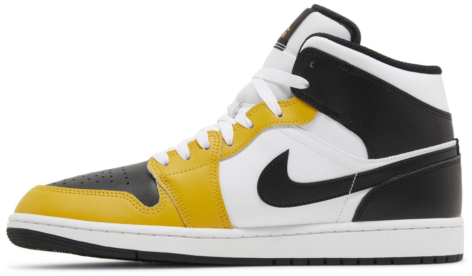 womens jordan 1 mid yellow