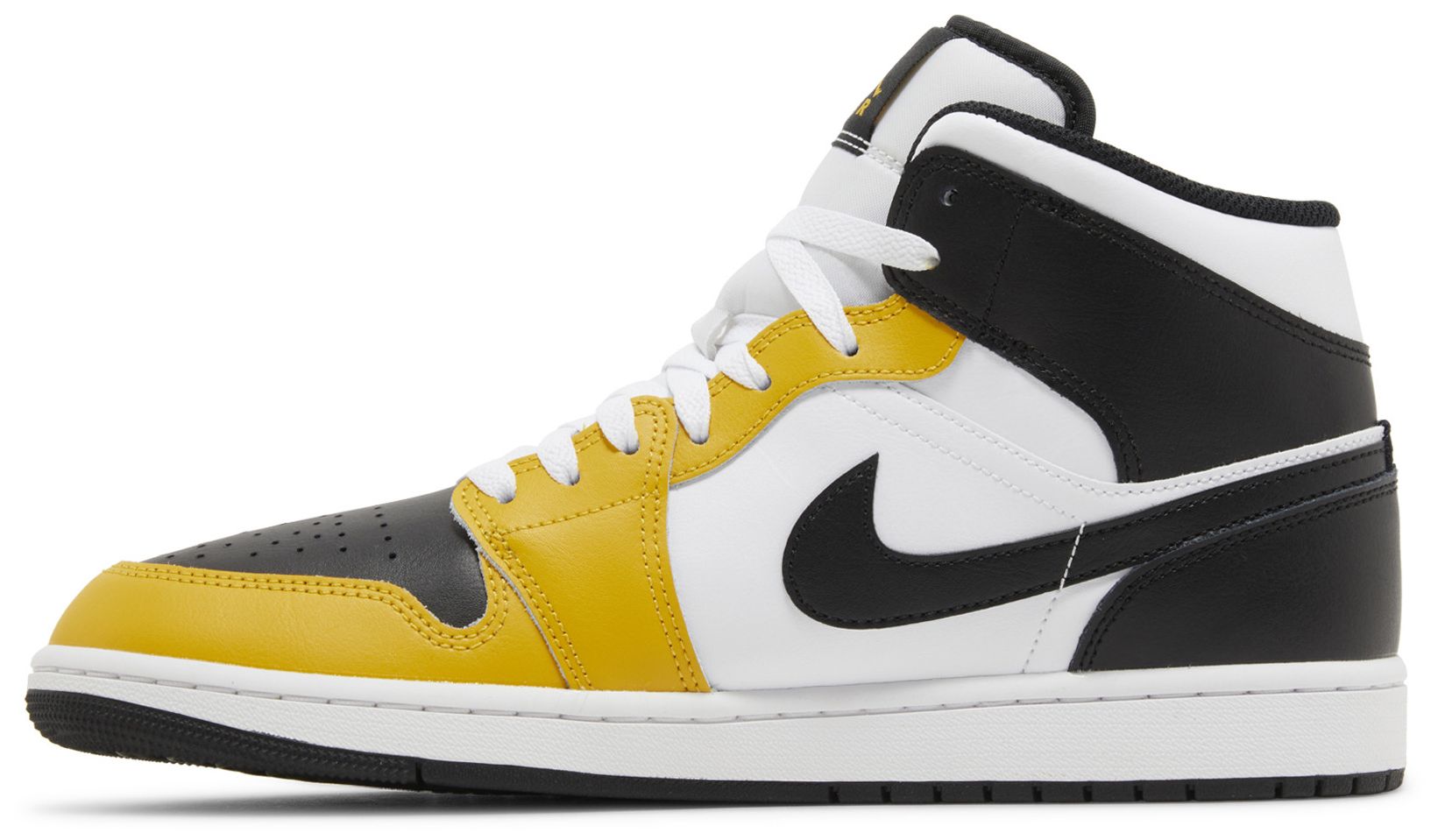 jordan 1 mid goose feather yellow
