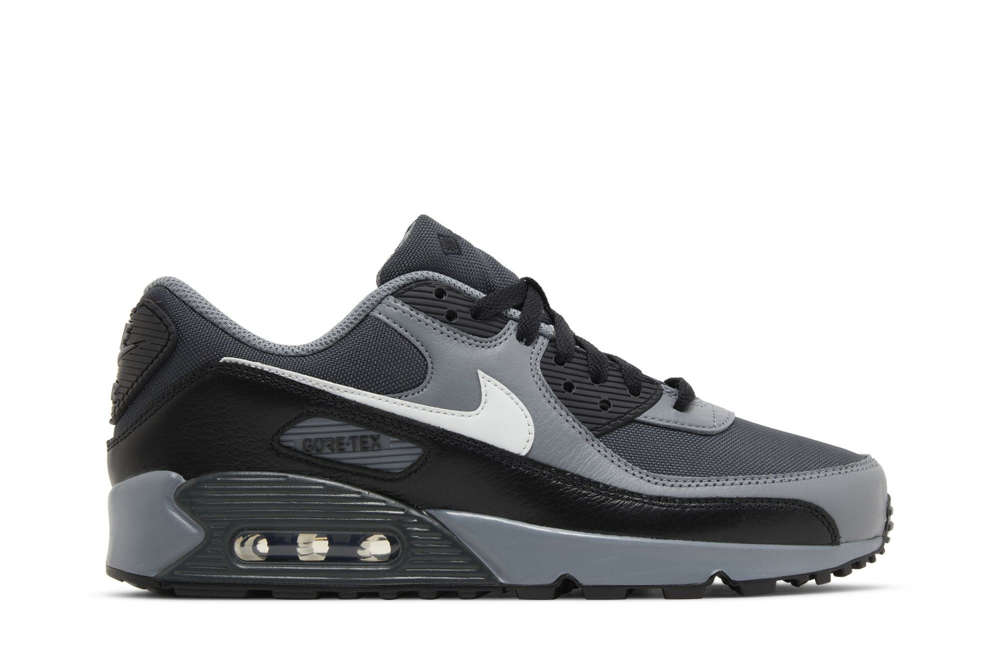Nike air max 90 essential black wolf grey shop