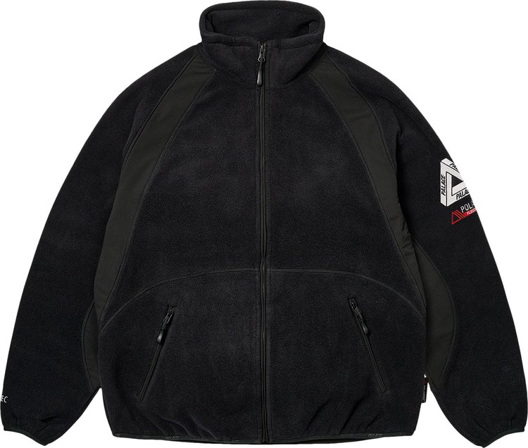 All In Motion Polartec Fleece Jacket Black 2XL Mens Full Zip Pockets  82099833