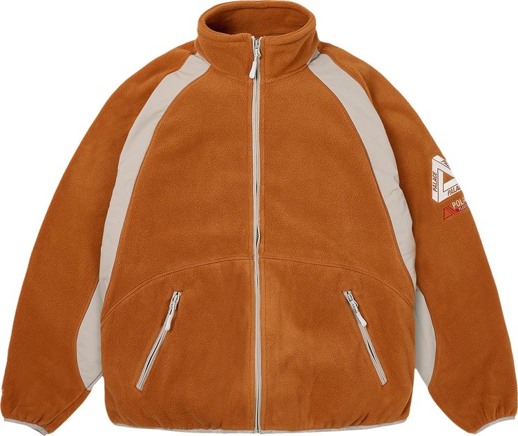 Palace Polartec Duo Fleece Jacket 'Burnt Orange'