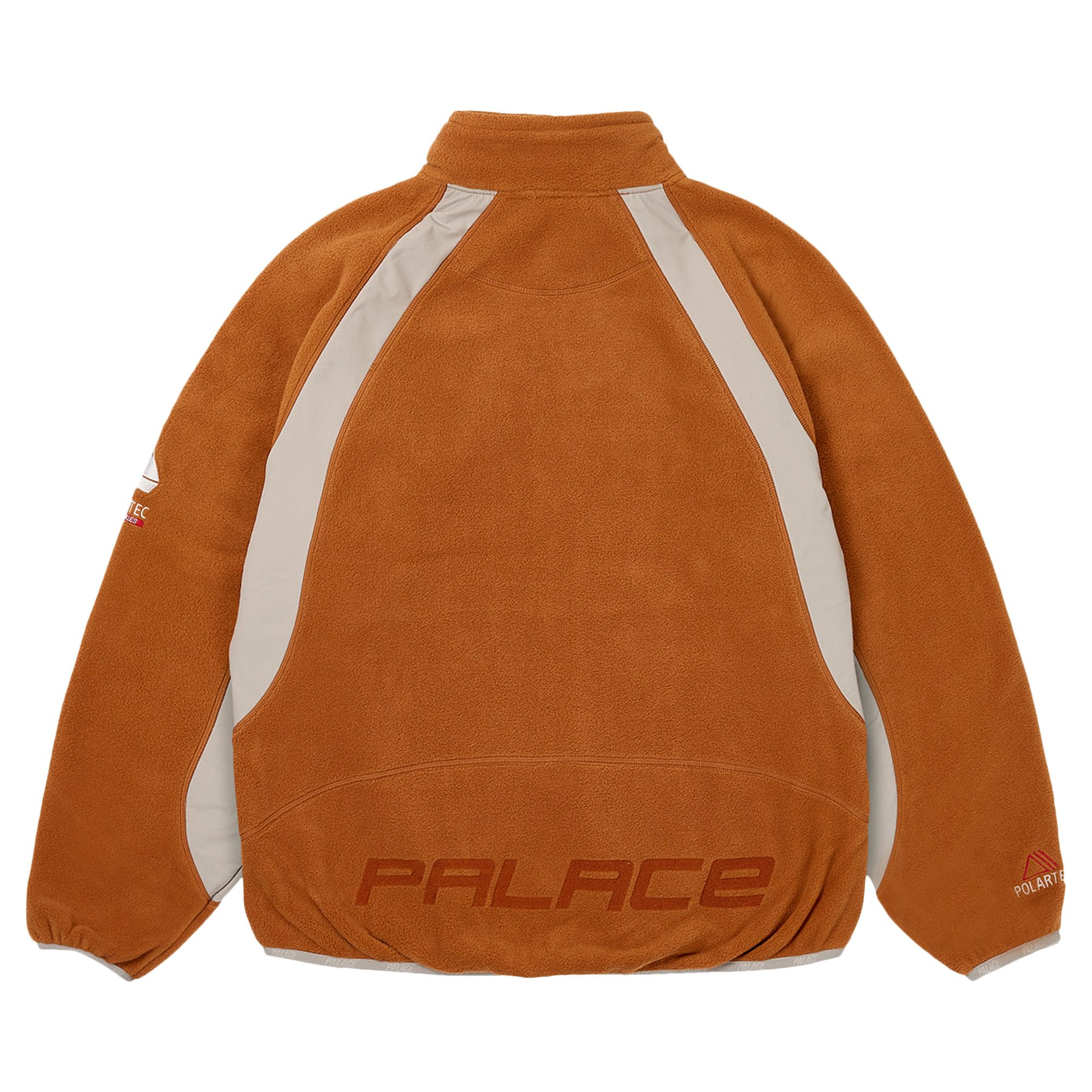 Buy Palace Polartec Duo Fleece Jacket 'Burnt Orange' - P25JK107 | GOAT