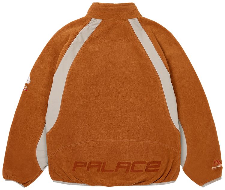 Palace Polartec Duo Fleece Jacket Burnt Orange