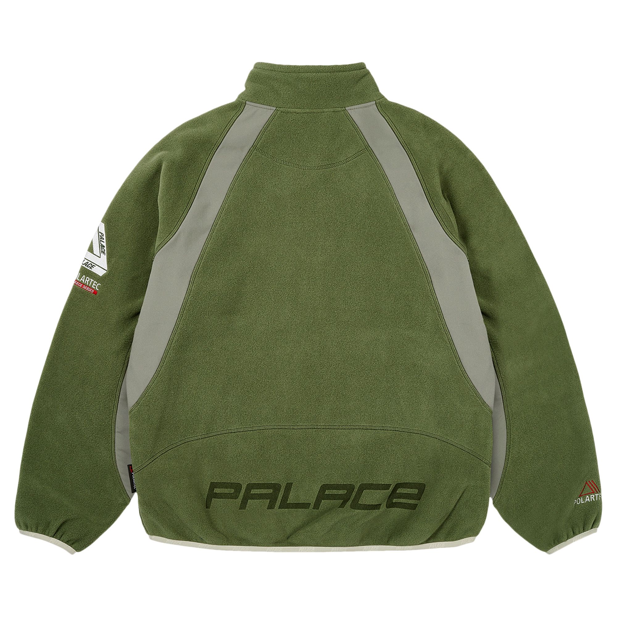 PALACE POLARTEC DUO FLEECE JACKET OLIVE Palace jacket - Gem PALACE POLARTEC DUO FLEECE JACKET OLIVE Palace jacket - Gem
