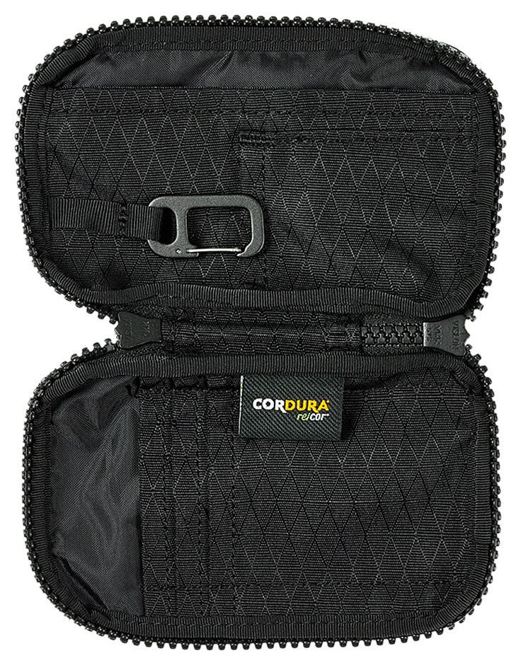 Palace Cordura Y Rip Card Wallet Black