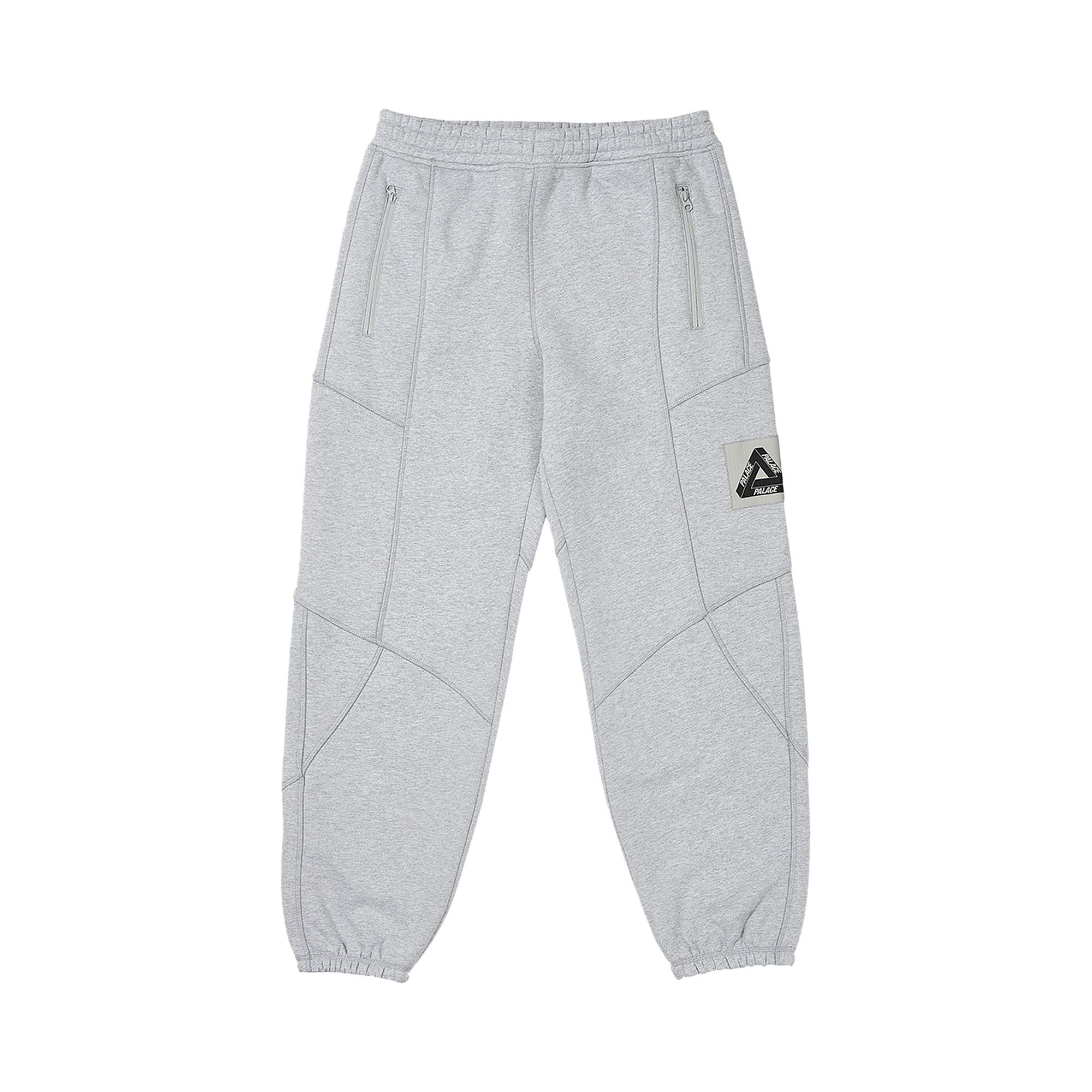 Buy Palace Bonded Sherpa Jogger 'Grey Marl' - P26JG010 | GOAT