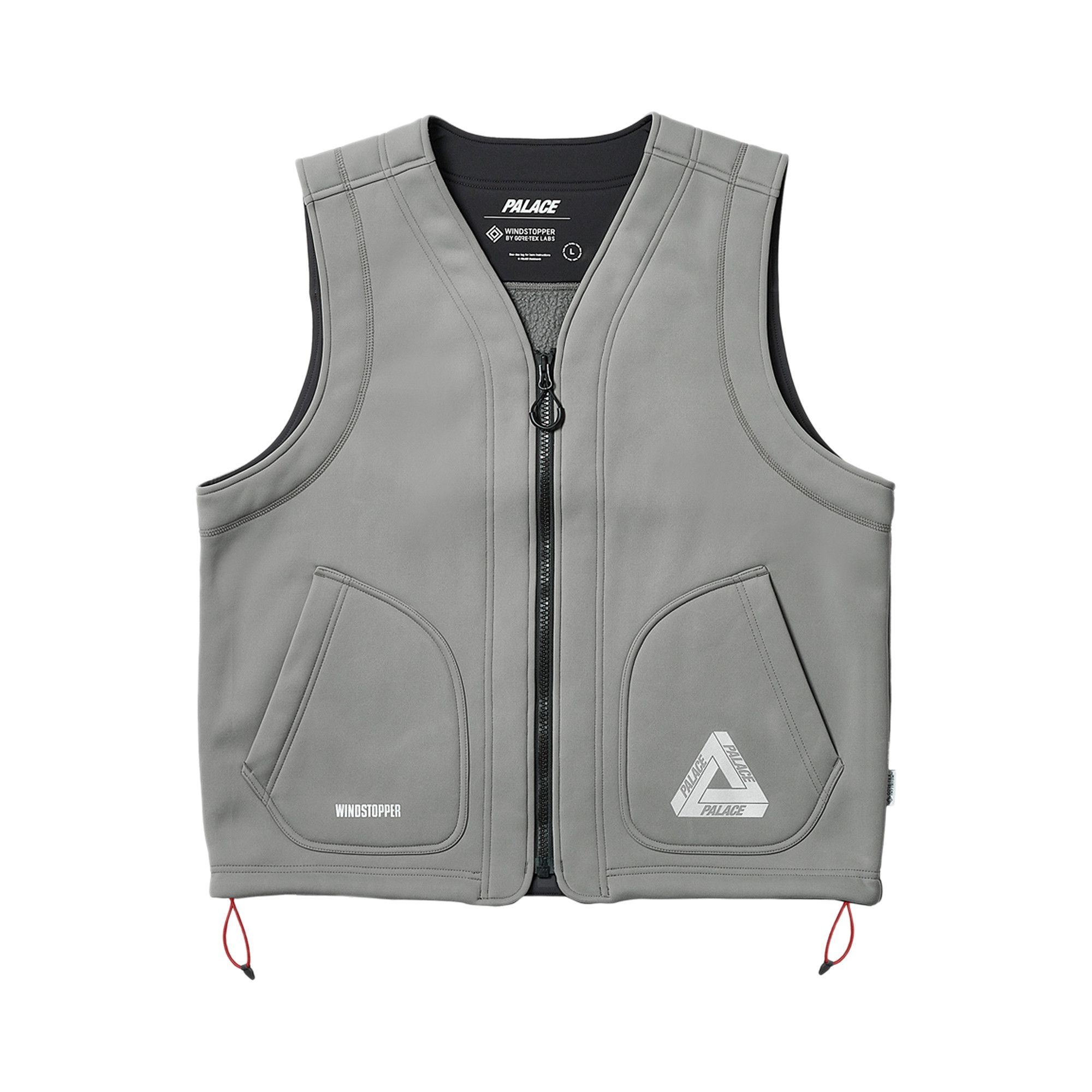 Buy Palace GORE-TEX Windstopper Vest 'Steel Grey' - P26JK024 | GOAT UK