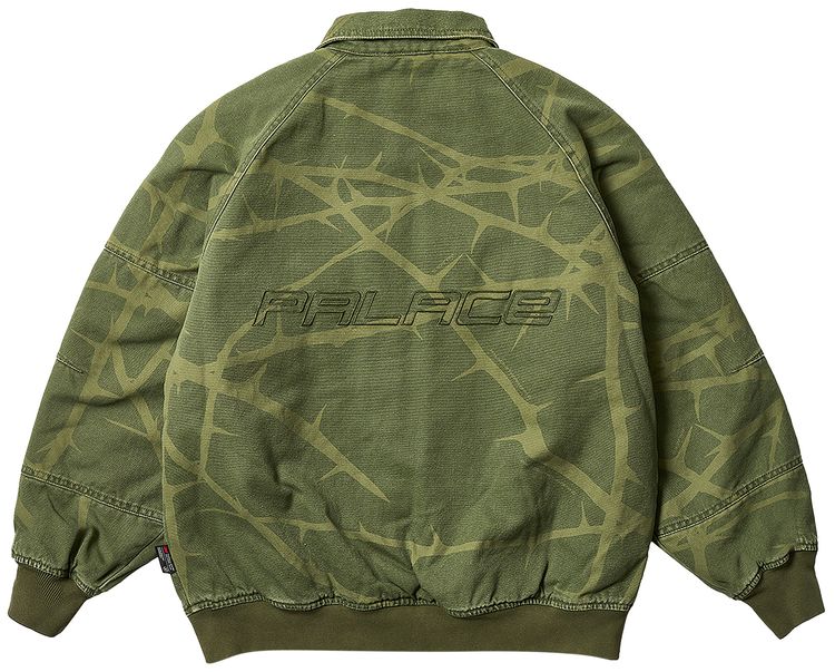 Buy Palace Heavy Canvas Bomber Jacket 
