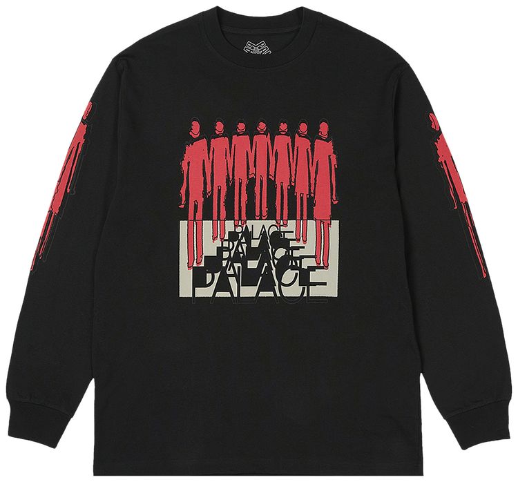 Palace Repeater Long Sleeve Black