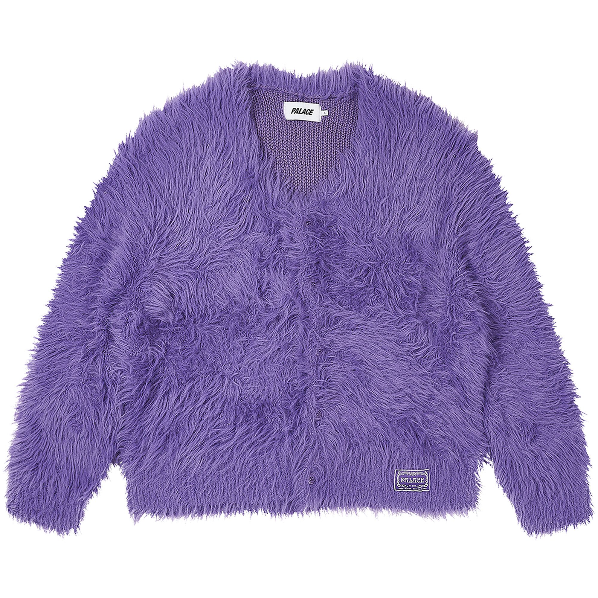 Size xl Palace Yeti Cardigan 'Bloom Purple'