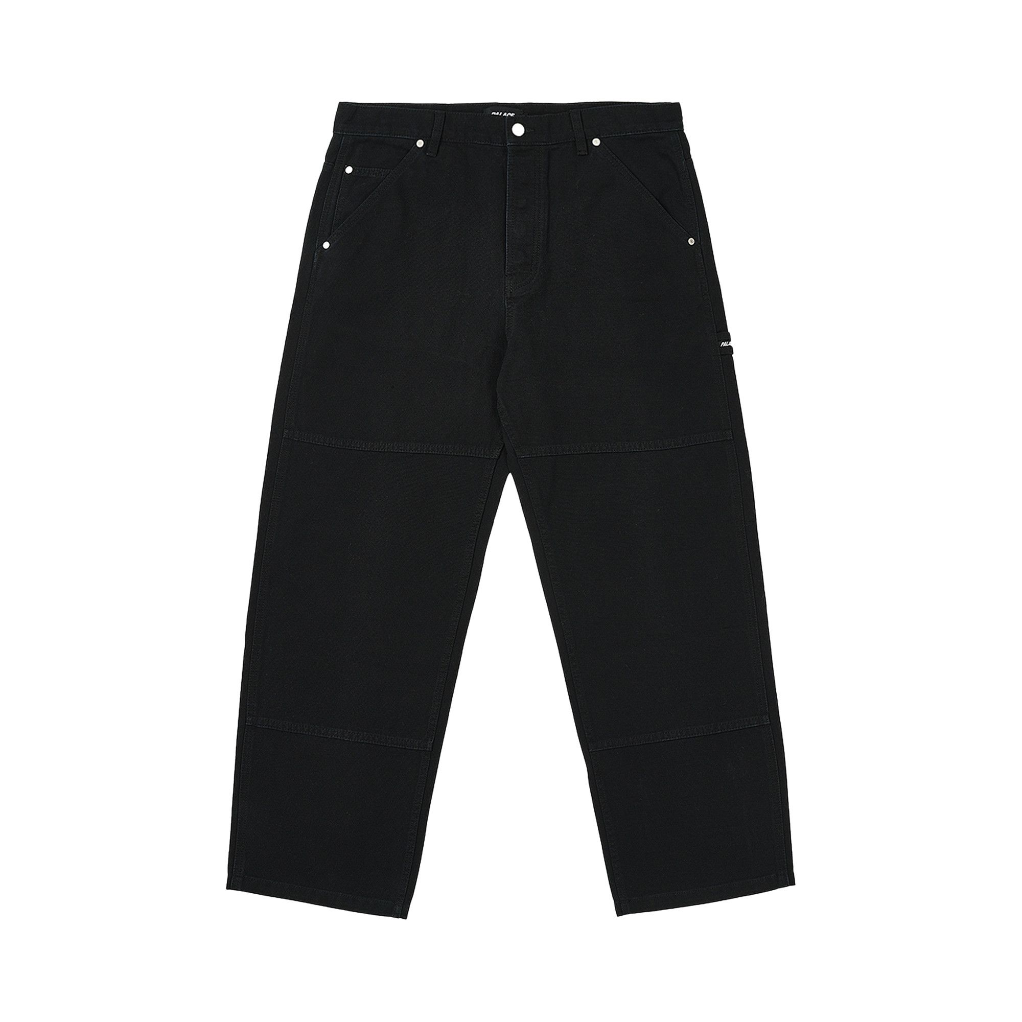 Buy Palace Heavy Canvas Work Pant 'Black' - P26T001 | GOAT