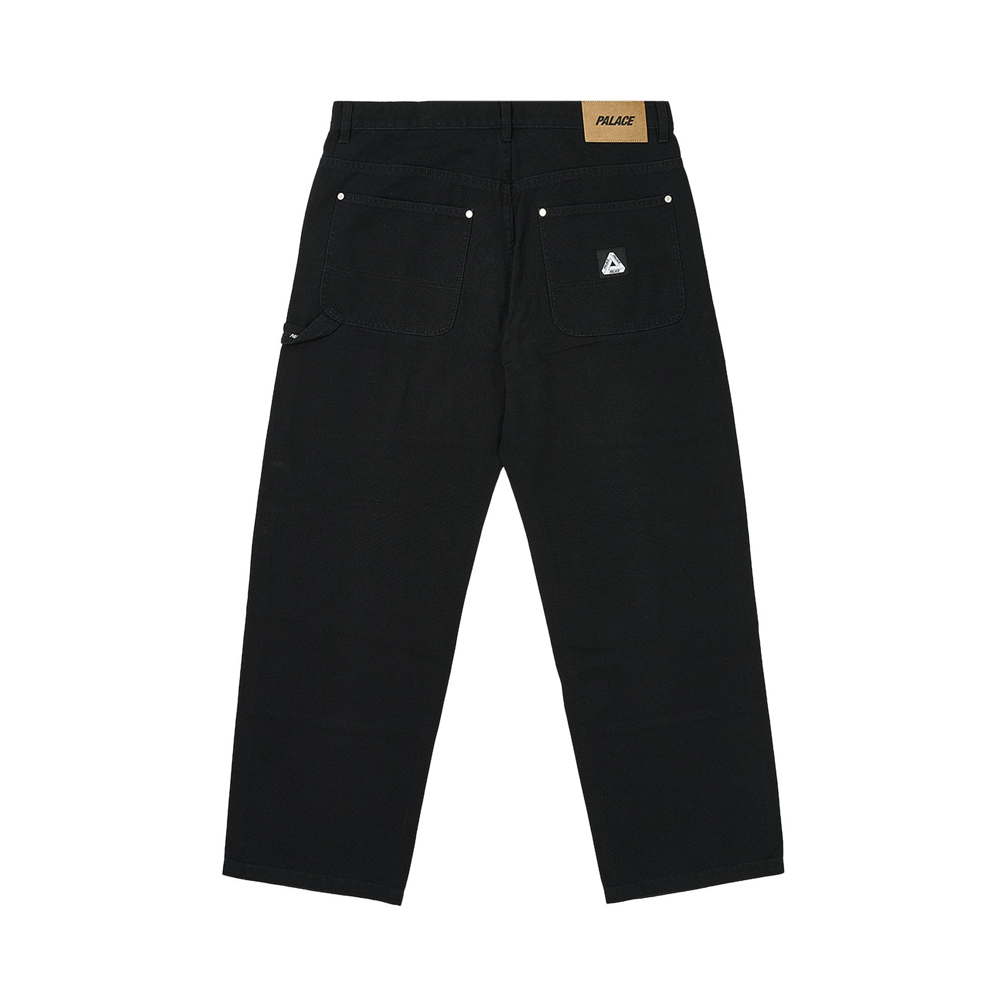 Buy Palace Heavy Canvas Work Pant 'Black' - P26T001 | GOAT