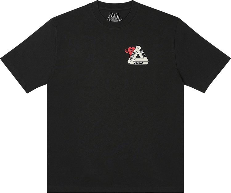 Palace Tri-Hearts T-Shirt 'Black'