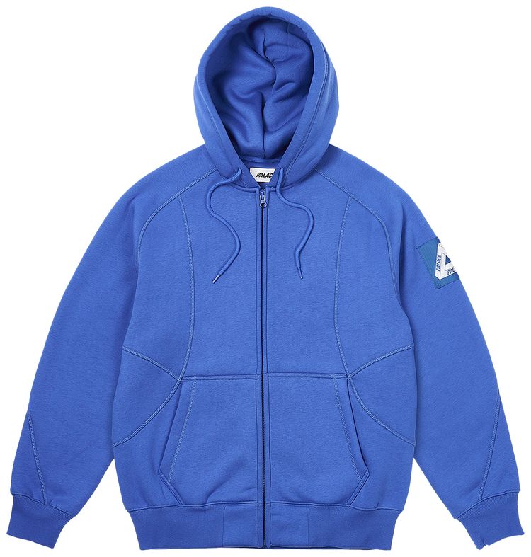 Palace Bonded Sherpa Zip Hood Palatial Blue