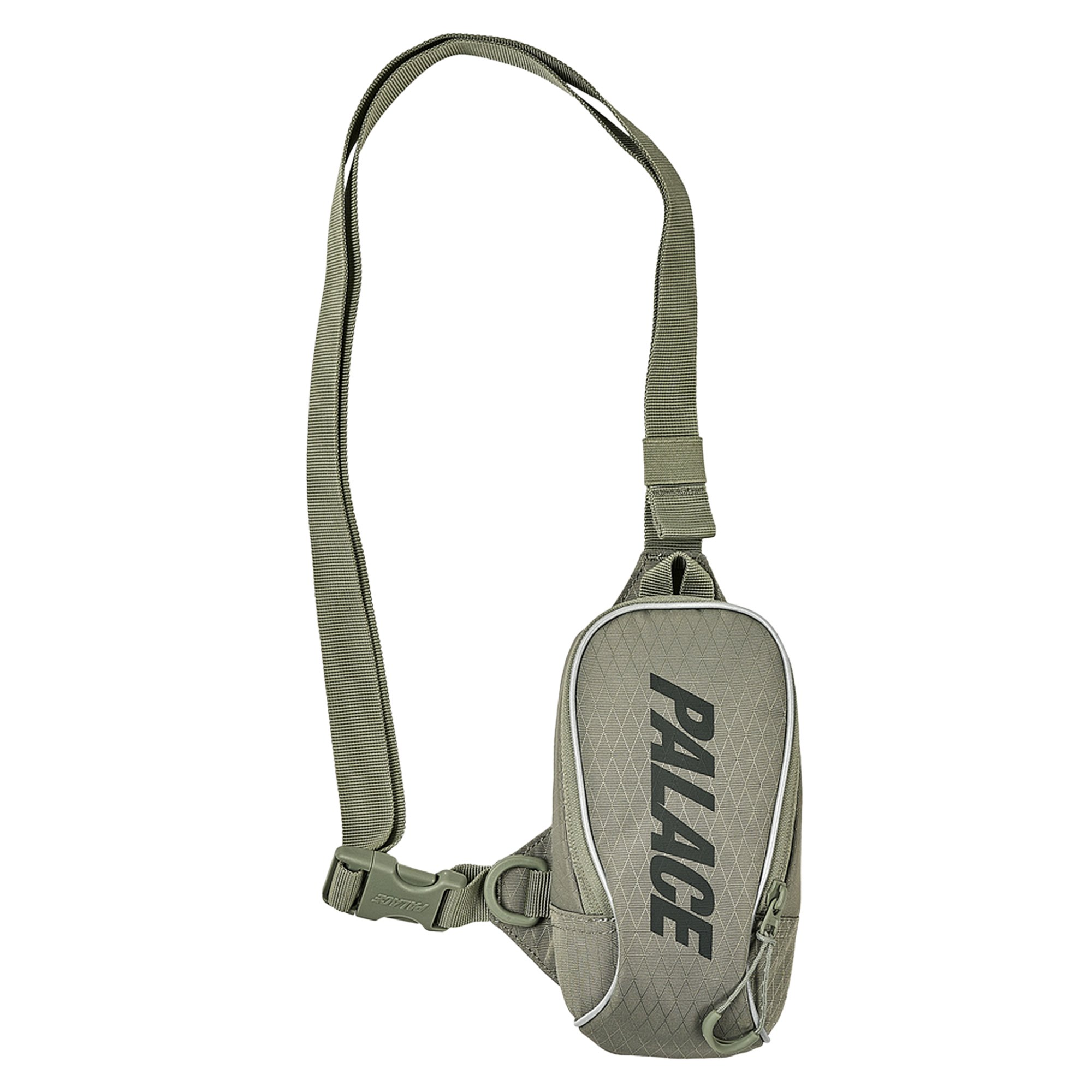 Buy Palace Cordura Y-Rip Sling 'Olive' - P26BAG012 | GOAT