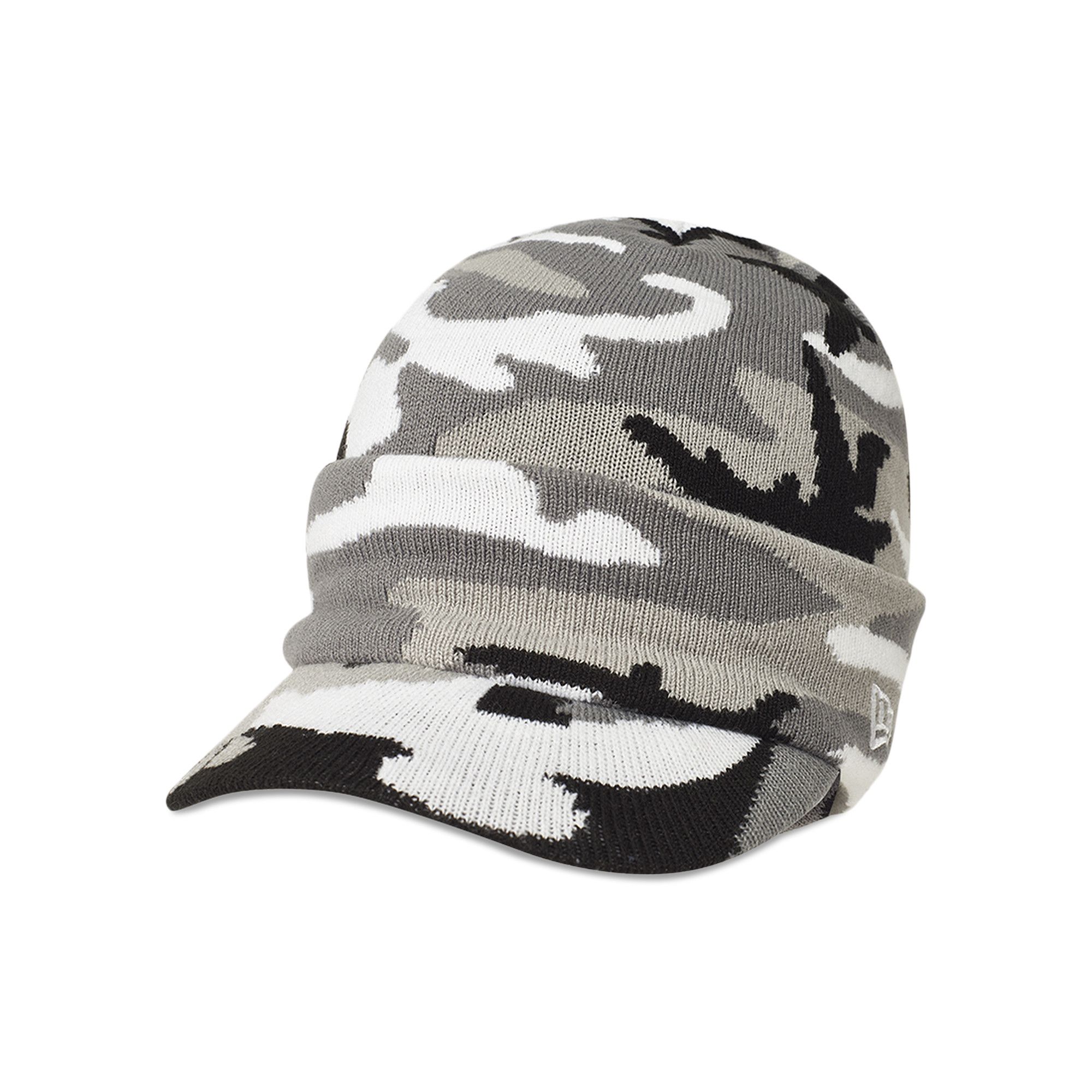 Buy Palace New Era Peak Beanie 'Grey Camo' - P26BN009 | GOAT UK