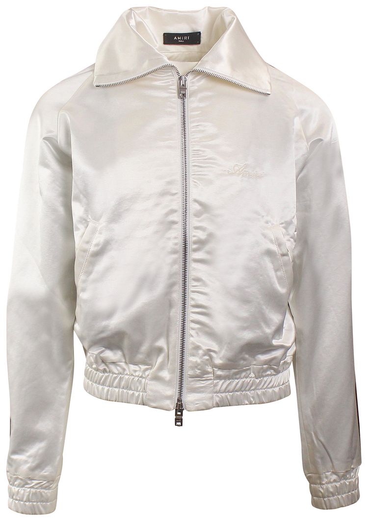 Amiri Zip Track Jacket Stripe WhiteBlack