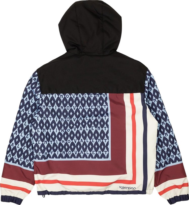 Valentino Foulard Archive Print Windbreaker Multicolor