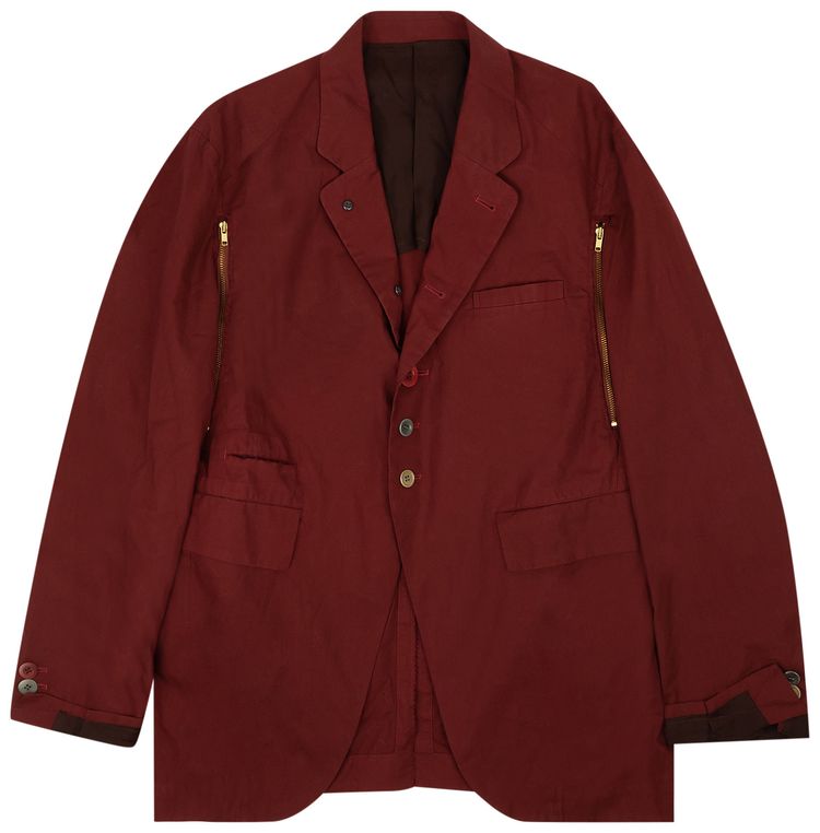 Undercover Handkerchief Jacke Bordeaux