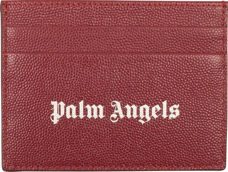 Palm Angels Card Holder 'Burgundy'