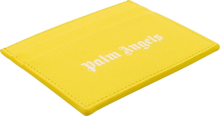 Palm Angels Card Holder YellowWhite