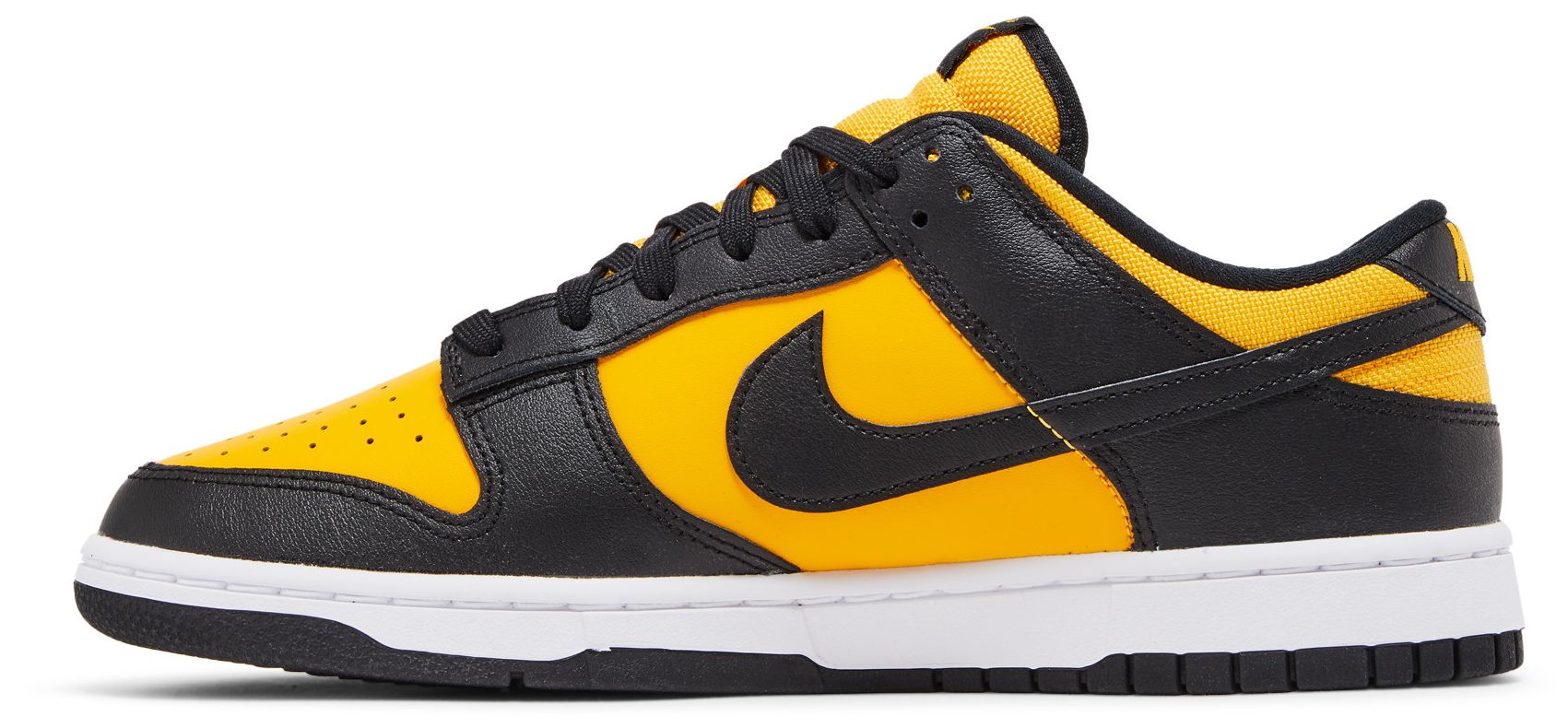 dunk low goldenrod on feet