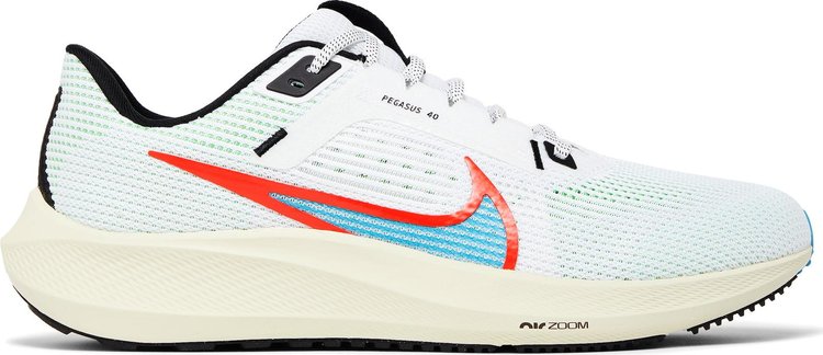 Air Zoom Pegasus 40 SE White Multi Color Mismatch