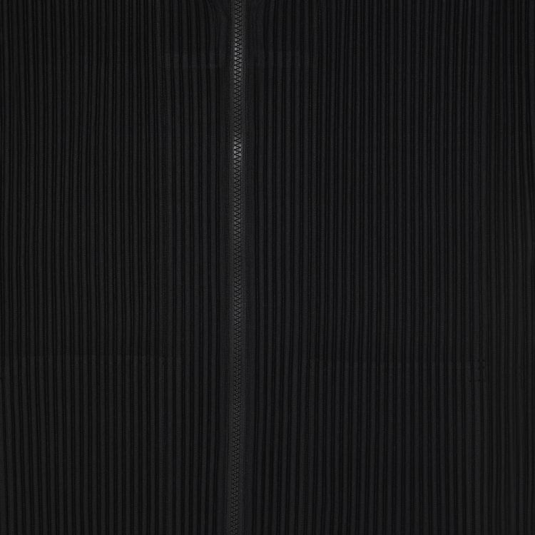 Homme Plisse Issey Miyake Basics Zip Up Cardigan Black