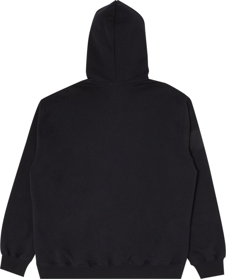 Lanvin Curblace Oversized Hoodie Black