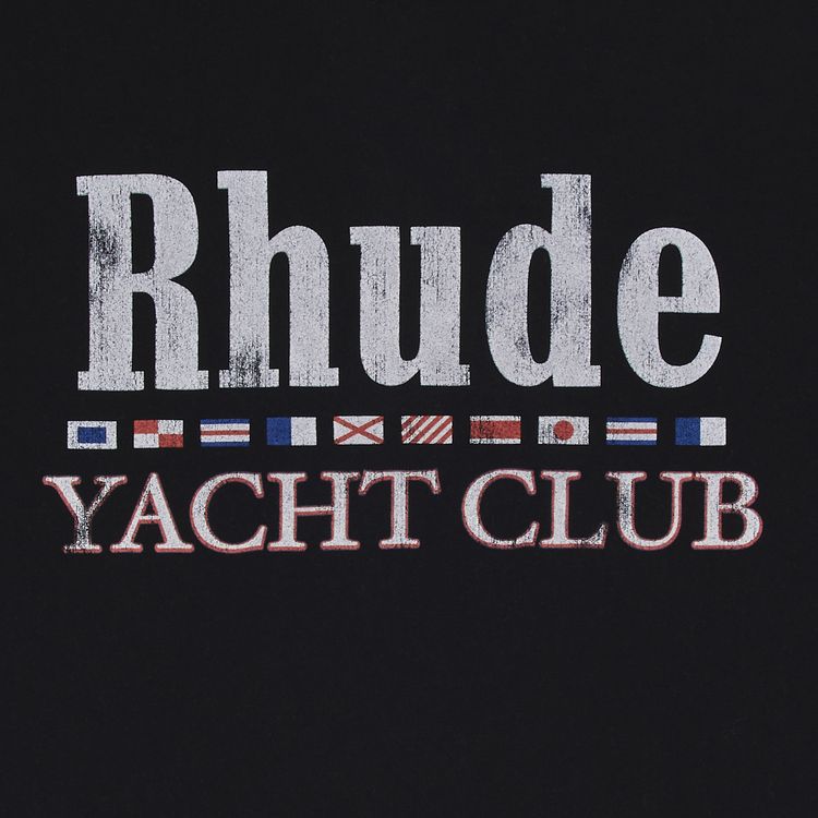 Rhude Flag Tee Vintage Black