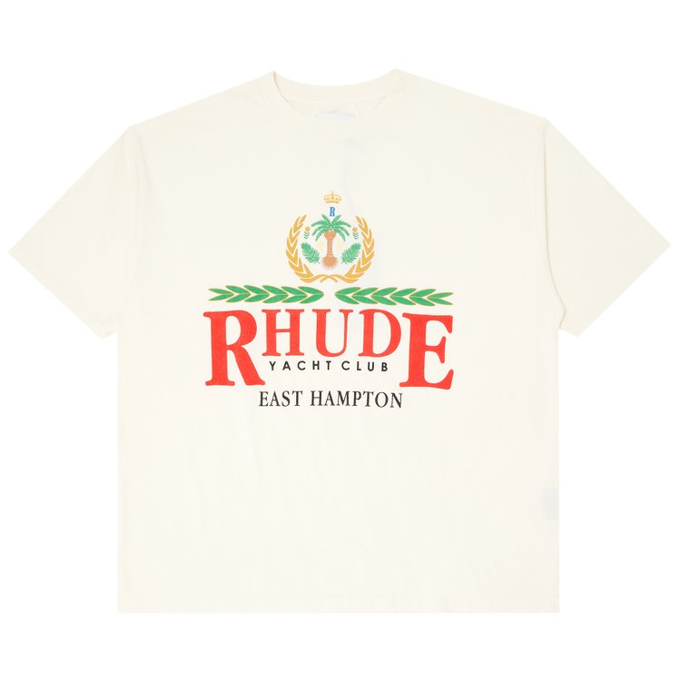 Rhude East Hampton Crest Tee 'Vintage White'