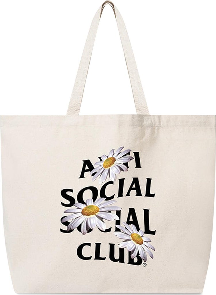 Anti Social Social Club Bellis Tote White