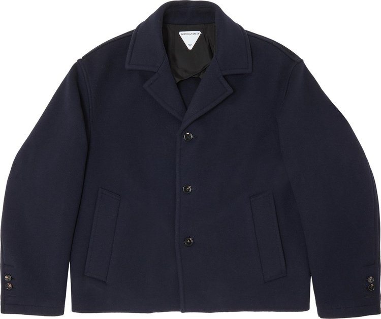 Bottega Veneta Double Wool Cashmere Blouson 'Navy'