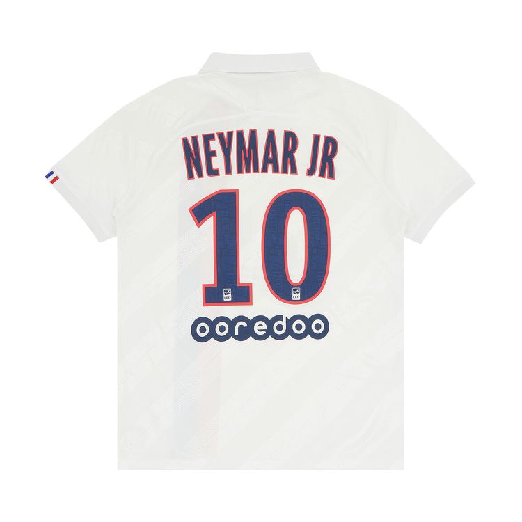 Pre Owned Paris Saint Germain Neymar Jr 10 Third Jersey White