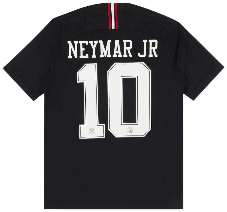Paris Saint Germain Neymar Jr 10 Third Stadium Shirt Black