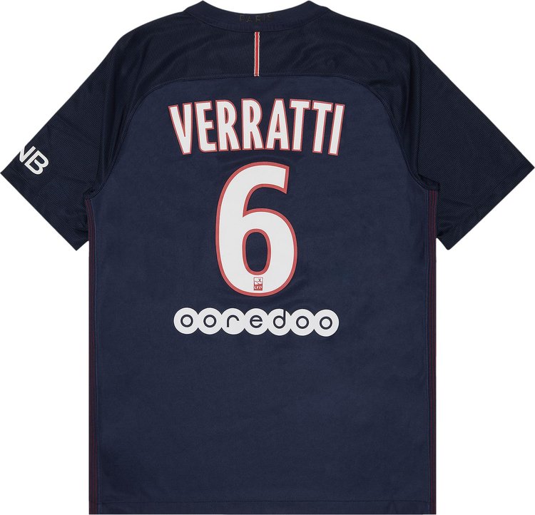 Paris Saint-Germain Verratti #6 Home Stadium Shirt 'Navy'