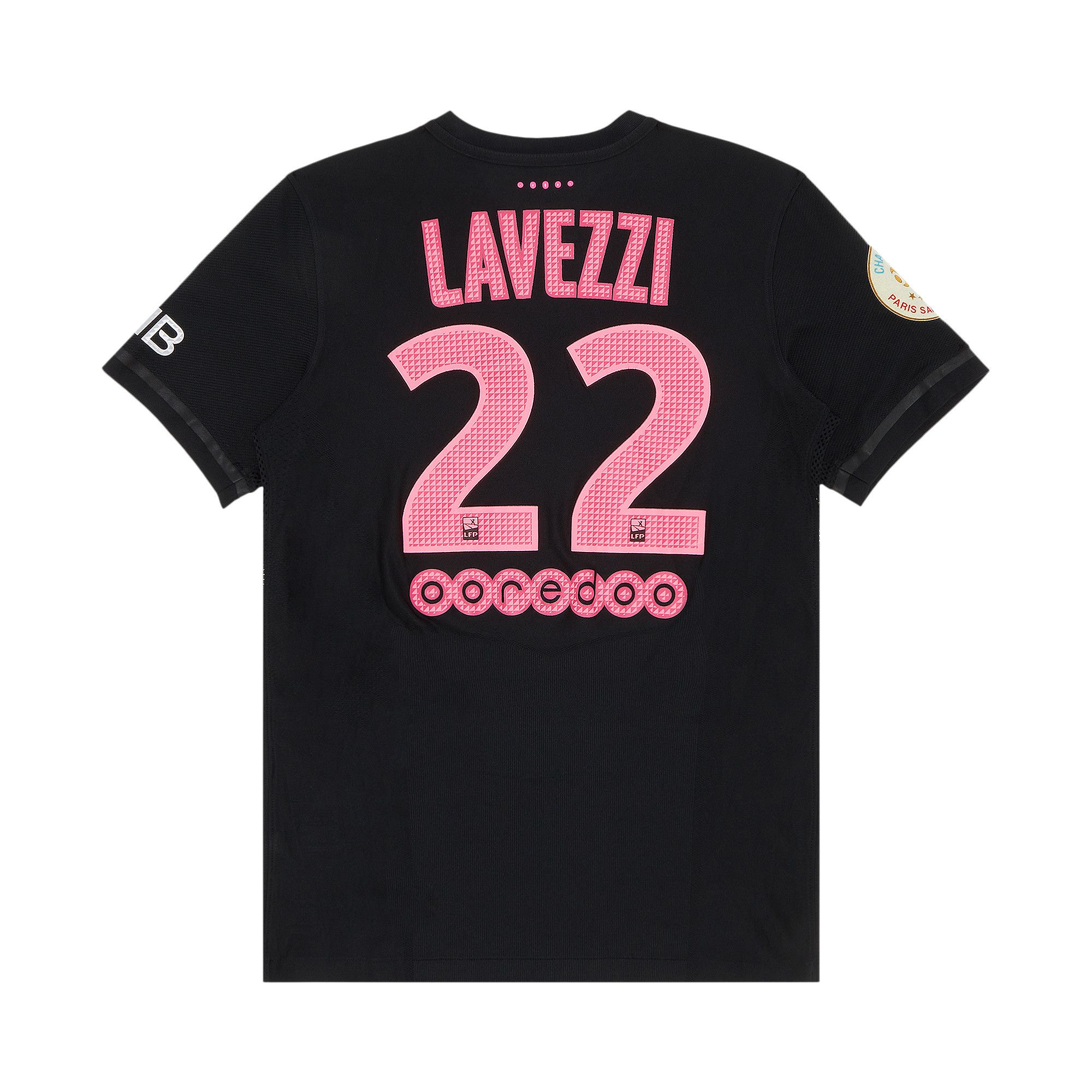 【10s_Archive】NIKE PSG Shirt Lavezzi Red 2012-13 Paris Saint-Germain Away Shirt Lavezzi #11 - 5/10 - (M)