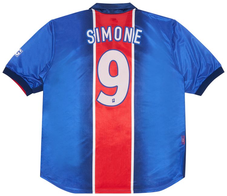 Vintage Paris Saint Germain Simone 9 Home Stadium Shirt BlueRed