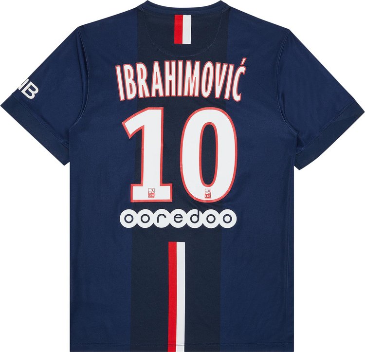 Pre-Owned Paris Saint-Germain Ibrahimovic #10 Home Jersey 'Navy'