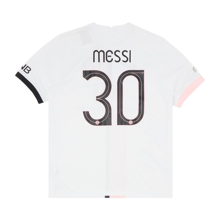 Pre-Owned Paris Saint-Germain Champions League Messi #30 Away Jersey 'White'