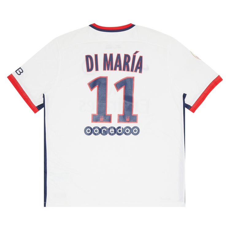 Paris Saint Germain Di Maria 11 Away Jersey White
