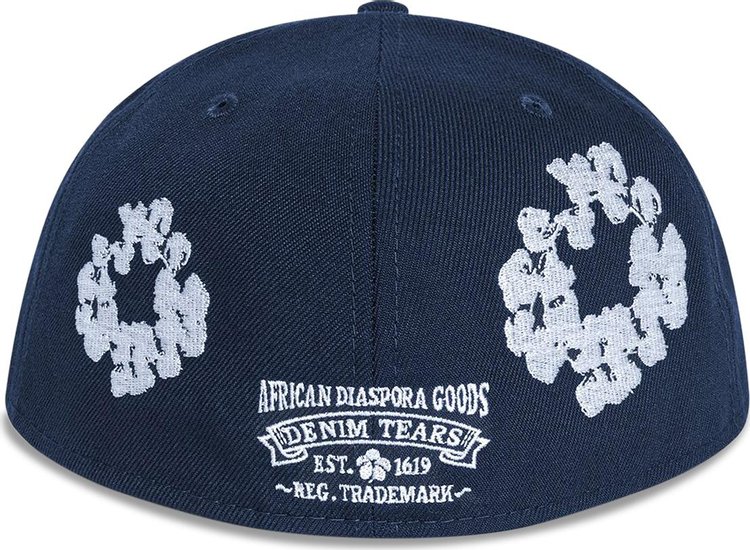 Denim Tears x New Era Cotton Wreath 5950 Navy