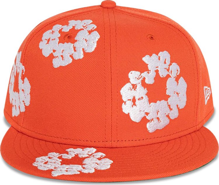 Denim Tears x New Era Cotton Wreath 5950 Orange