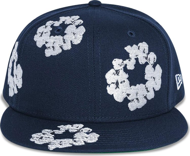 Denim Tears x New Era Cotton Wreath 5950 Navy