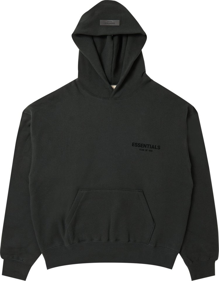 Buy Fear of God Essentials Pullover Hoodie 'Stretch Limo' FW22 ...